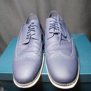 COLE HAAN BLUE ORIGINAL LEATHER GRAND SHWING USED